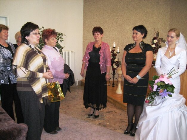 Ukážka svadobného obradu členov ZPOZ mesta Medzev